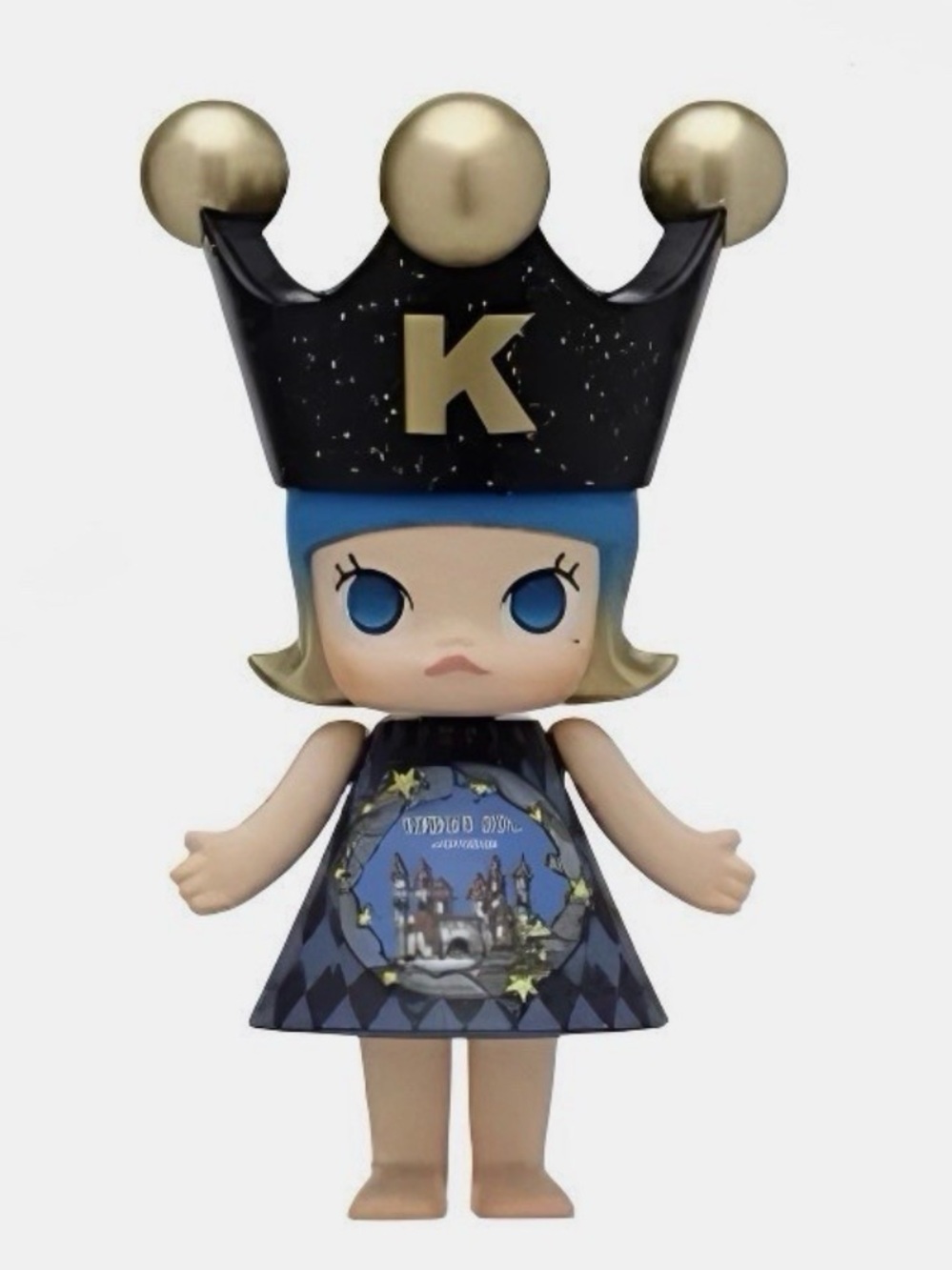 POP MART Molly 20th Anniversary Royal Molly 100% 💙💙 NWT